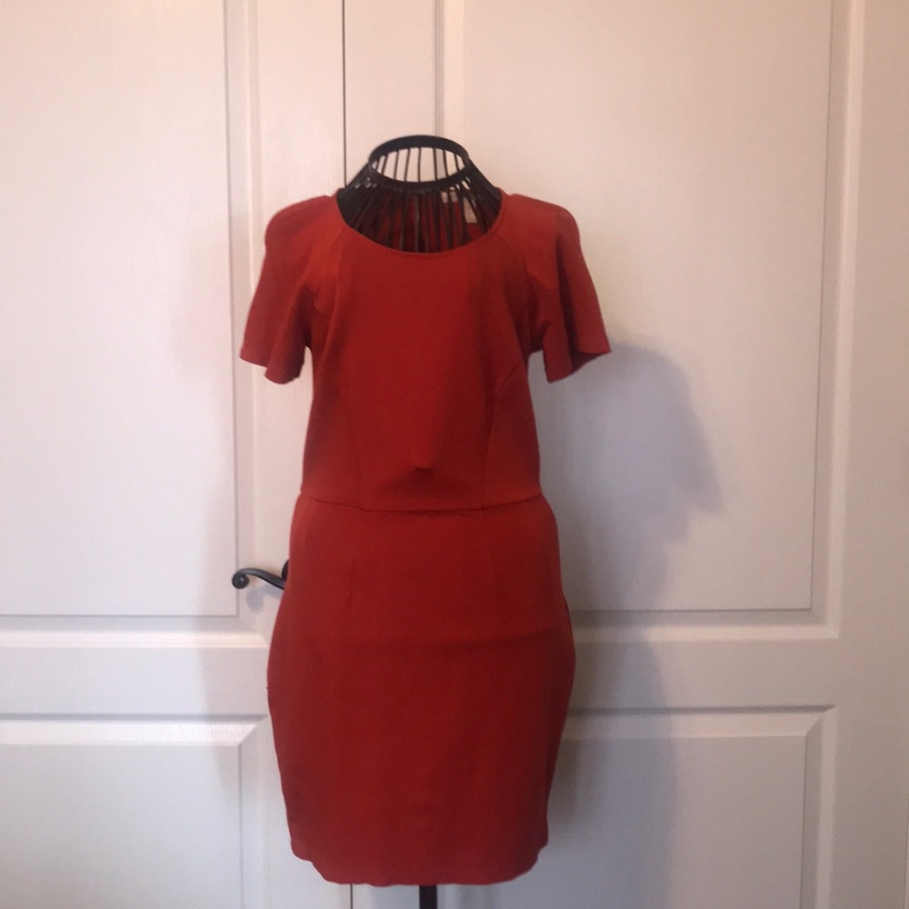 Forever 21 Burnt Orange Mini Dress